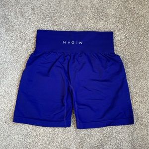 NVGTN Solid Seamless Short - Cobalt Color